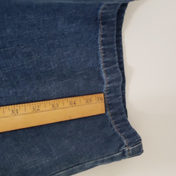 NWT Polo by Ralph Lauren Casual 100% Cotton Denim Dress Grommet Lace Detail - Picture 7 of 9